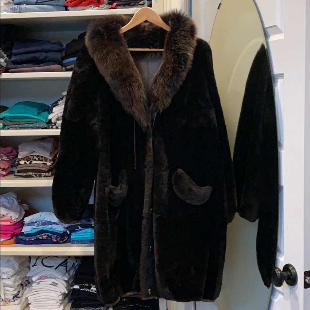 Via veneto Shearling coat